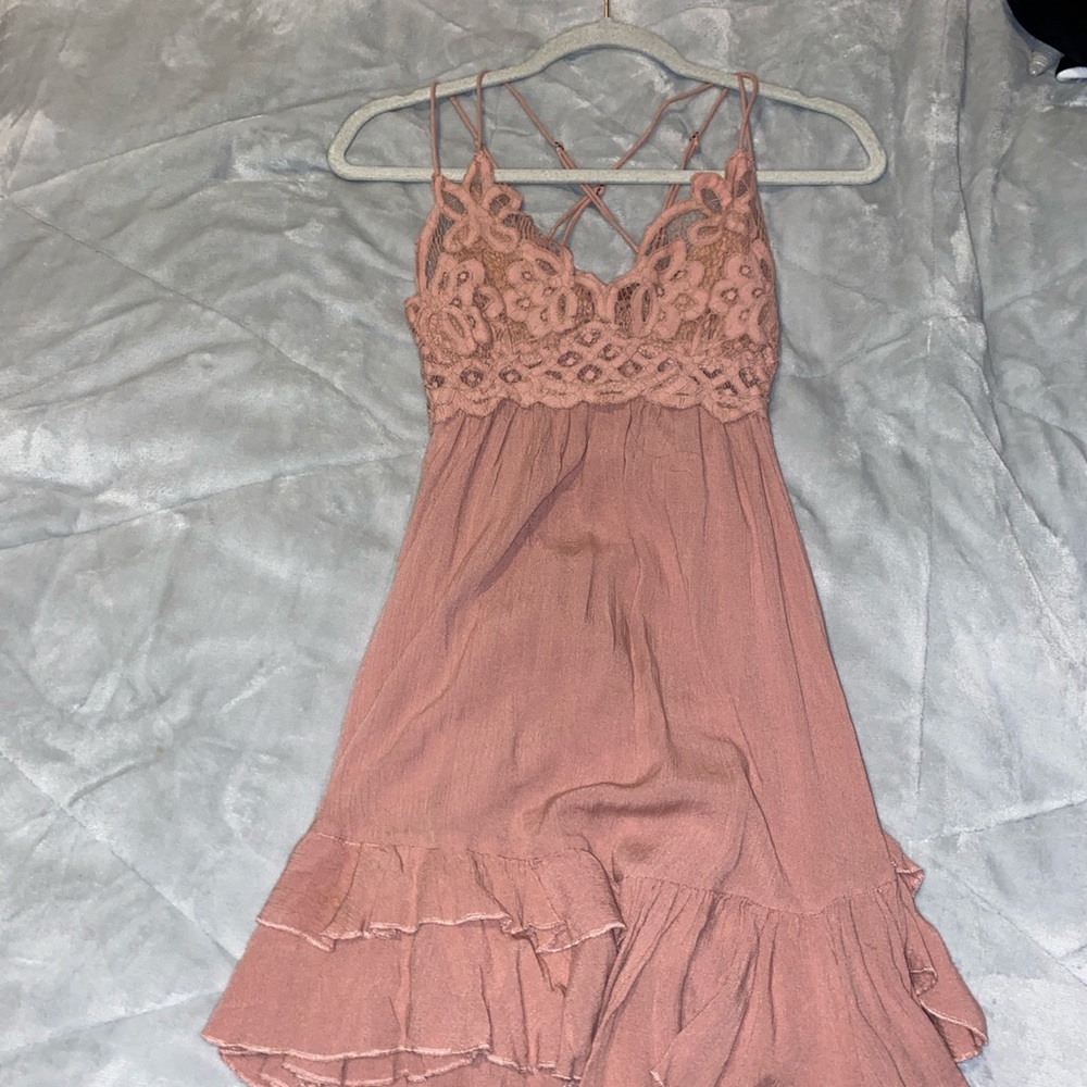Free People Adella Slip Dress
